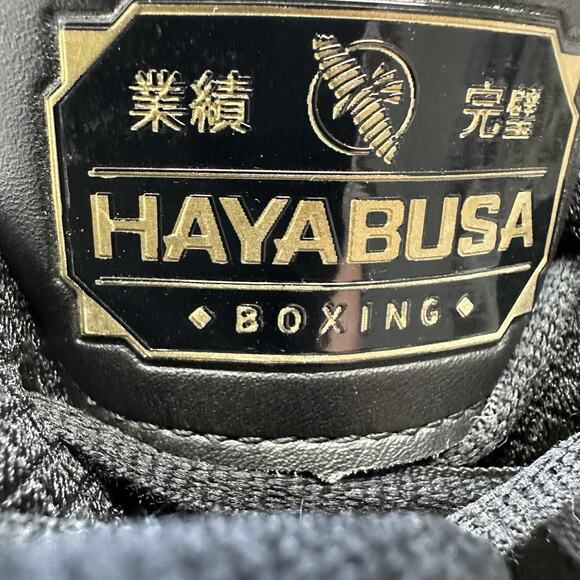 Hayabusa Pro Boxing Shoes Black Men’s Size 9 Women’s Size 10.5 Great Condition - Picture 3 of 10